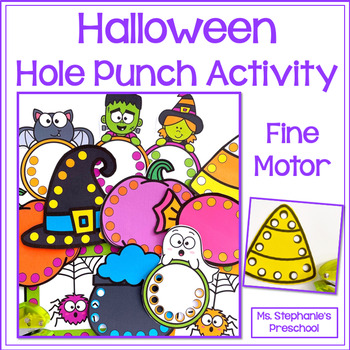 Preview of Halloween Hole Punch Activity