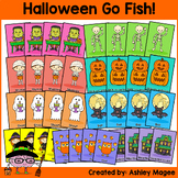 Halloween Holiday Fun Go Fish Game - Themed Game and Writing