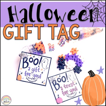 Preview of Halloween Holiday Gift Tag