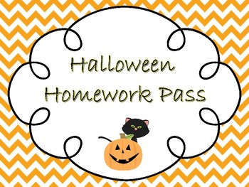 halloween homework grid