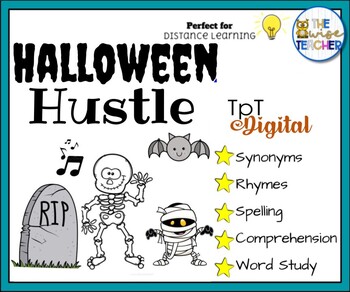 Preview of Halloween Hustle - Reading Comprehension Morning Work Fall