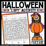 Halloween "I Spy" FREEBIE | Halloween Activity | Halloween Math