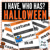 Halloween I have who has Vocabulary Game - 35 cards ESL / 