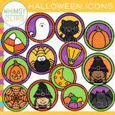 Halloween Icons Clip Art