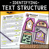 Halloween Identify Nonfiction Text Structure Worksheets - 