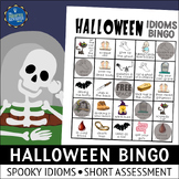 Halloween Idioms Bingo Game