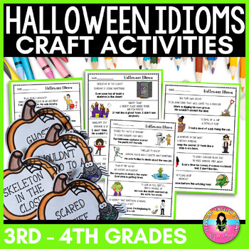 Halloween Idioms and Craft Activities ESL Vocabulary by Miss Angy Rojas