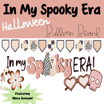 Preview of Halloween "In My Spooky Era" Bulletin Board