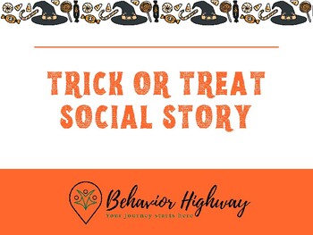 Preview of Halloween Inclusive Social Story
