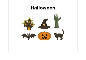 Preview of Halloween Interactive Book