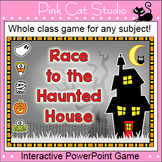 Halloween Activities Review Game for Any Subject - Race to