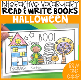 Halloween Interactive Vocabulary Readers Fall Readers Kind