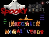 Halloween Irregular and Modal Verbs