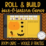 Halloween Jack-O-Lantern Roll and Build Vocalic R Articula