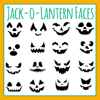 jack o lantern outline clip art