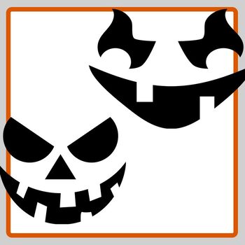 Halloween Jack o Lantern /Jack-O-Lantern Faces Pumpkin Templates Clip Art 2