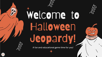 Preview of Halloween Jeopardy