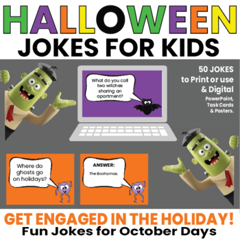 Preview of Halloween Jokes For Kids - Fun Jokes for the Holidays!