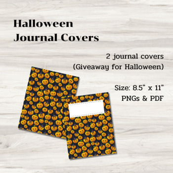 Preview of Halloween Journal Covers