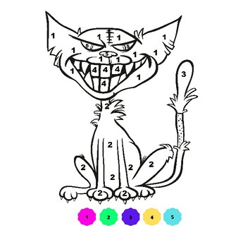 Halloween Kids Color by Number Coloring - Educational and Fun | VOL 13 PDF