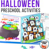 PreK Kindergarten Halloween Activities Differentiated Ghos