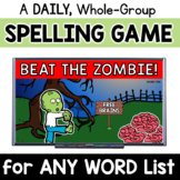 Halloween Activities: Beat the ZOMBIE - Daily, Whole-Group