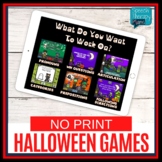 No Print Halloween Language & Articulation Activities