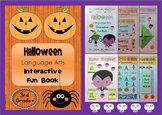 Halloween Language Arts Interactive Fun Book
