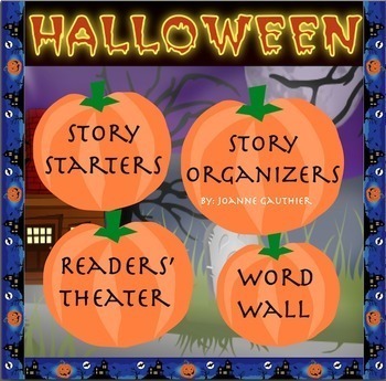 Preview of Halloween: Story Writing and Readers' Theater Bundle