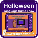 Halloween Language Trivia Game Show Boom Cards