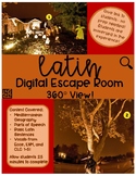 Latin Halloween Activity: Digital Escape for Intro to Latin!