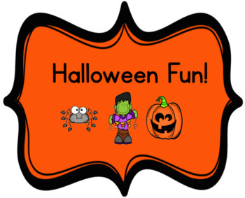 Preview of Halloween Learning Fun