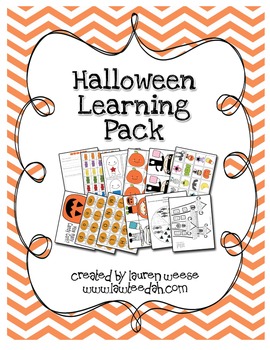 Halloween Learning Pack