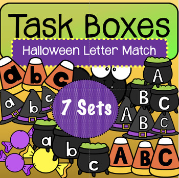 Halloween Task Box Activities · Mrs. P's Specialties