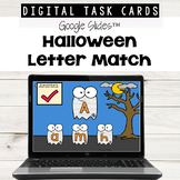 Halloween Letter Match using Google Slides™