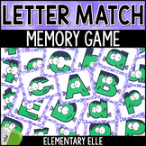 Halloween Letter Matching Memory Game | Literacy Center Ta