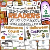 Halloween Level A Sight Word Readers | Kindergarten, 1st Grade