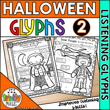 Halloween Music Listening Glyphs Worksheets Teaching Resources Tpt - roblox id code to loud monster mash
