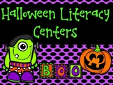 Halloween Literacy Centers