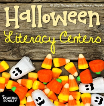 Preview of Halloween Literacy Centers (7 Activities!)