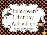 Halloween Reading Activities: Fun Halloween Literacy Cente