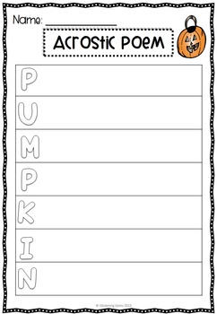 First Grade Halloween Activities | Halloween Literacy Activities