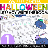 Halloween Literacy Write the Room 1st Grade LITERACY Cente