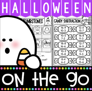 Preview of Halloween Literacy and Math Activities for First Grade