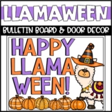 Halloween Llama Bulletin Board or Door Decoration