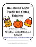 Halloween Logic Puzzle for Young and Gifted Thinkers!