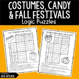 Fall and Halloween Logic Puzzles