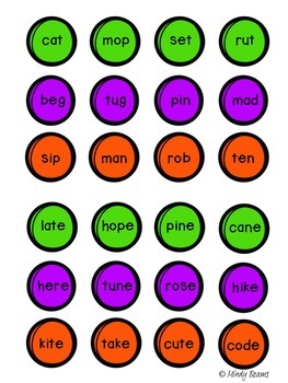 Halloween Long and Short Vowel Sort by Mindy Beams | TpT