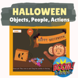 Halloween: Look for Candies - Concepts & Vocabulary (BOOM CARDS)