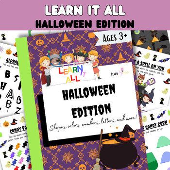 Preview of Halloween Activities | l Math & ELA Worksheets | Homeschool | Homework